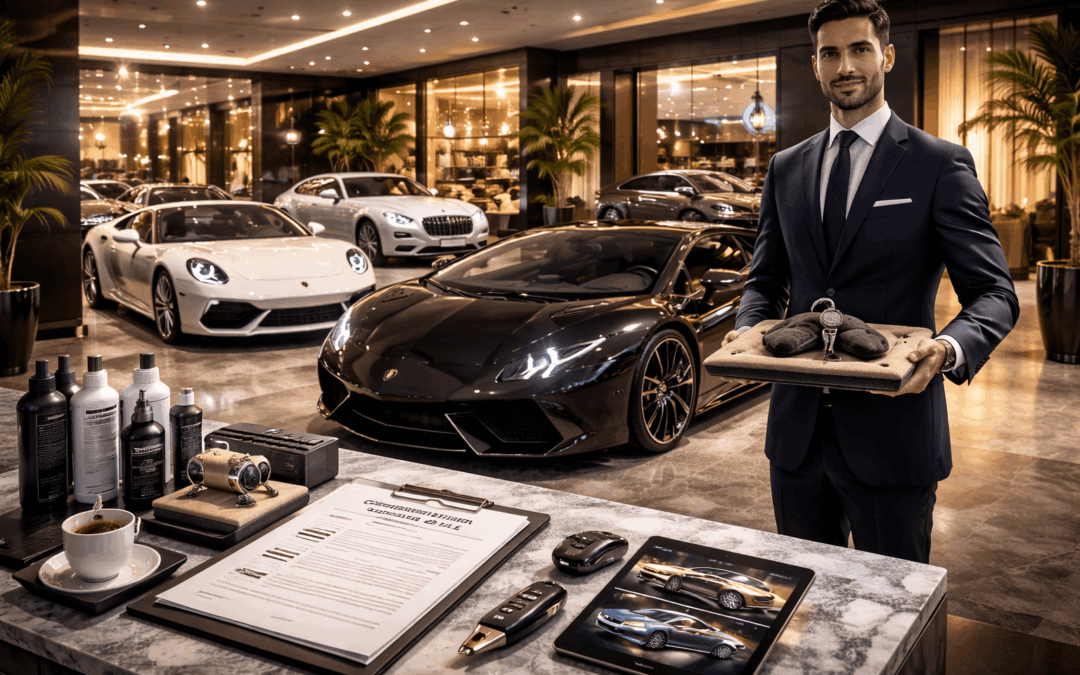 Conciergerie automobile de luxe : l’excellence au service de votre véhicule