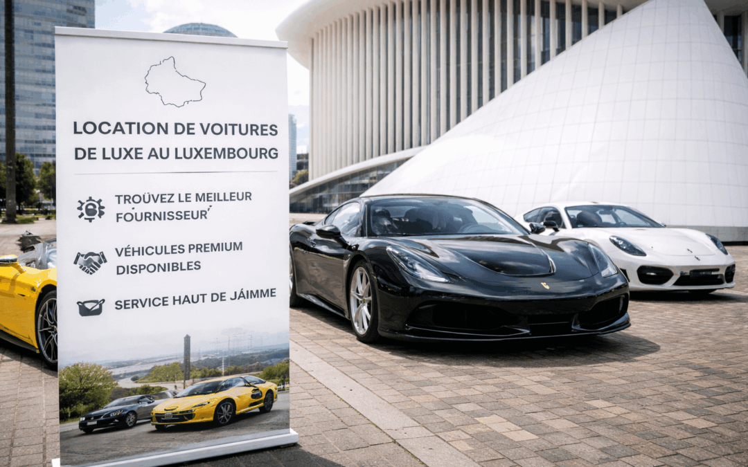 Où trouver un fournisseur de voiture de location de luxe au Luxembourg ?