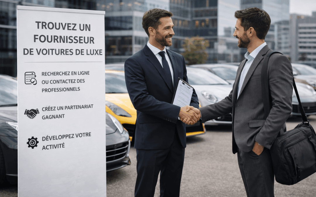 Comment faire un partenariat avec fournisseur de voiture de location de prestige